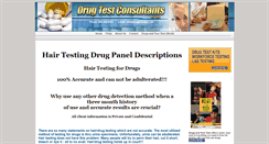 Desktop Screenshot of hairdrugtestingusa.com